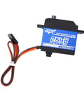 Heavy Duty Digital Servo Motor With 360 Continuous Rotation And Reinforced Metal Gears Dropping 25kg Of Badass Torque For Zero Lag RC Robot Control and Smooth Custom Hobby Builds - Close-up view.
