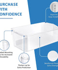 Upgraded Lifetime Left Door Shelf Basket Bin Replacement for Refrigerator Interior Fits RF260 RF261 Series Models DA97-12657A