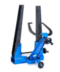 Pro Bicycle Wheel Truing Stand For Oversized Tires And Wheels, Heavy Gauge Steel, Powder Coated Finish, Fits 29 Plus Wheels And Tires Up To 6 Inches Wide, Thru Axle Compatible For Fat Bikes And E Bikes
