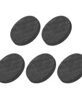 Pack of 5 Pro Grade High Purity Round Graphite Block Disk Ingot for Melting and Electrolysis, 14x2mm graphite plate sheet