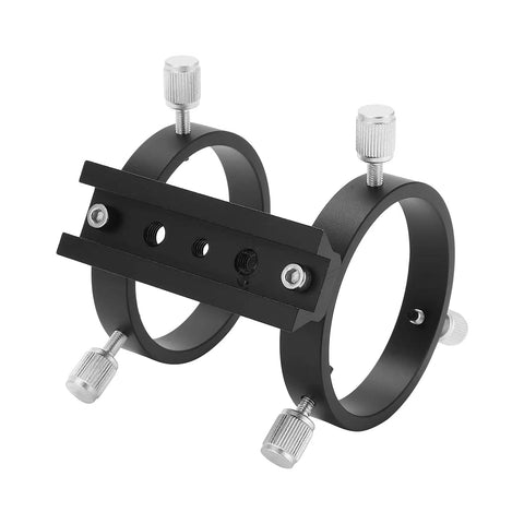 Rock Solid All Metal Telescope Guiding Scope Ring For 43-70mm Inner Diameter showing durable frame and smooth screws