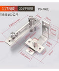 360 Degree Stainless Steel Rotating Door Hinges for Hidden Cabinets and Wooden Doors, pivot hardware with measurements