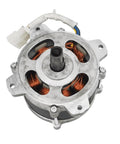 Super Chill High Power Brushless Motor With Neodymium Strong Magnetic For 24V 36V Or 48V Systems close-up view showing copper winding and metal housing.