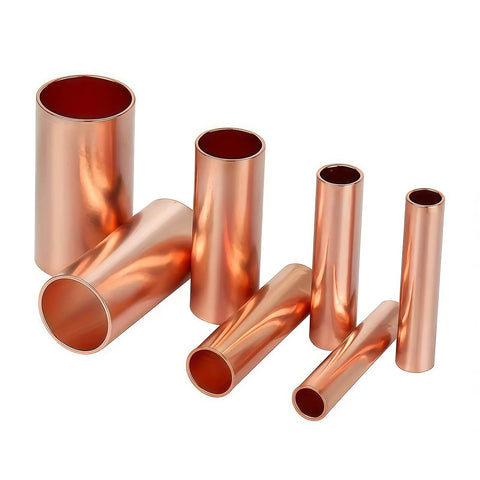 Premium Wire Ferrules Kit 250Pcs, 7 Size Non Insulated Copper Crimp Connectors For DIY Projects And Pro Wiring, front view