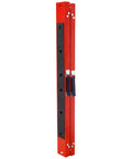 Heavy Duty Folding Saw Horses 2 Pack Built Tough As Nails For Real World Job Sites And Home Garage Projects Features portable red steel folding work stands.
