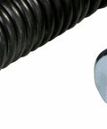 Close-up of the Heavy Duty C11 Sectional Drain Cable 1 1/4 Inch By 15 Foot, showcasing metal ends for stubborn root clearing.