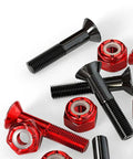 Genuine Skateboard Hardware Cross Bolts With Standard Phillips Screws For Trucks 7/8 Inch Black Red Replacement Parts