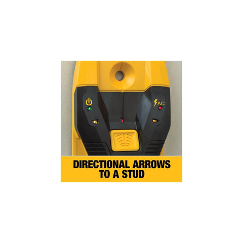 Stud Finder For Framing And DIY Projects Locates Three Quarter Inch Wood And Metal Studs With Center Find And LED Arrows For Quick Visuals