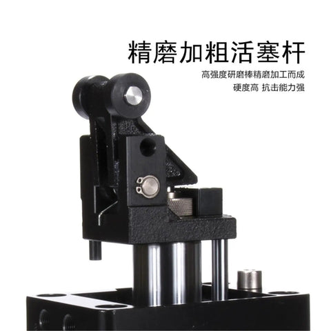 Heavy Duty Pneumatic Air Cylinder With Magnetic Tip For TWH TDH TTH Series, showcasing robust construction and precision.