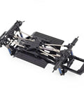 313mm Wheelbase Nylon Crawler Chassis Kit With Front And Rear Axles 2 Speed Transmission for 1 10 Scale RC Crawlers