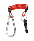 Trailer Breakaway Cable 4ft 6ft Heavy Duty Rugged Stainless Steel Flexible High Strength With Clear Sheath for safe towing