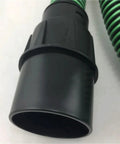 Close-up of black connector for Premium 5 Meter Replacement Dust Extractor Hose Compatible With Festool.