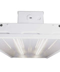 LED High Bay Light Fixture 160W 21,132 Lumens 4000K Daylight White DLC Premium Listed Slim Design for industrial use