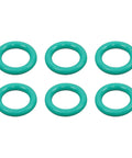 Green O-rings from Pro Grade All In One TIG Welding Consumables Kit 22 Pc Set With Stubby Gas Lens And Glass Cups For WP17 WP18 WP26 Torches