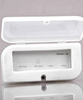 Four Scale Microscope Calibration Slide For Precise Stage Micrometer Use Calibrate Microscope And Camera Systems Portable Lab Gear For Accurate Measurement, in case