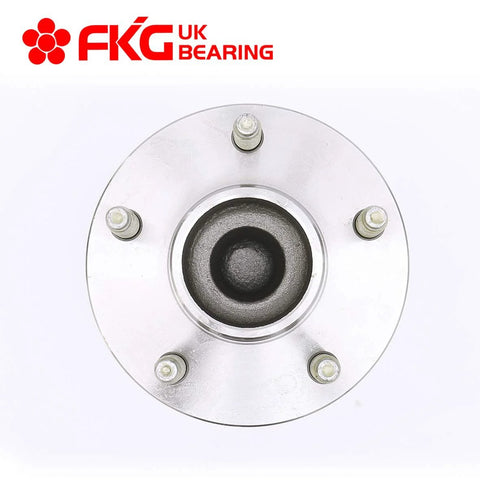 Top view of Beefed Up Rear Wheel Bearing Hub Assembly Fits 04-12 Chevy Malibu ABS Models 04-05 Chevy Classic 09-10 Chevy Cobalt