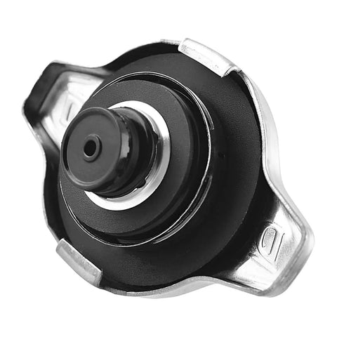 Close-up of Beefy Durable Stainless Steel Radiator Cap Replacement for Toyota Avalon Venza ES300h GS350, OEM 16401-31650.