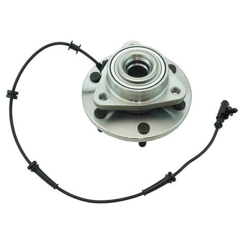 Front Wheel Bearing And Hub Assembly For 2012 To 2015 Nissan Armada 4WD And 2012 To 2015 Nissan Titan 4WD DIY Friendly
