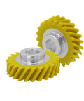 Upgraded Mixer Worm Gear Replacement For Whirlpool And KitchenAid Stand Mixers Fits 4162897 4169830 AP4295669, 2 Pack shown.