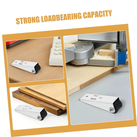 Rock Solid Four Piece Sliding Door Bottom Support Wheels Heavy Duty Rollers For Smooth Barn Door Gliding Quiet Caster Hardware With Dual Mounting Options Wear Resistant Design Zero Fuss Wardrobe Pulley Kit on wooden surface.