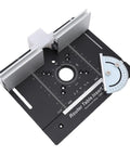 Hella Smooth Router Lift Table System With Easy 51 Mm Vertical Adjustment Heavy Duty compatible router table insert for 64 to 66 mm motors.