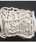 Badass Heavy Duty Cargo Lifting Net Rock Solid Hoisting Sling Secure Your Load Durable Nylon Webbing rolled for easy storage.