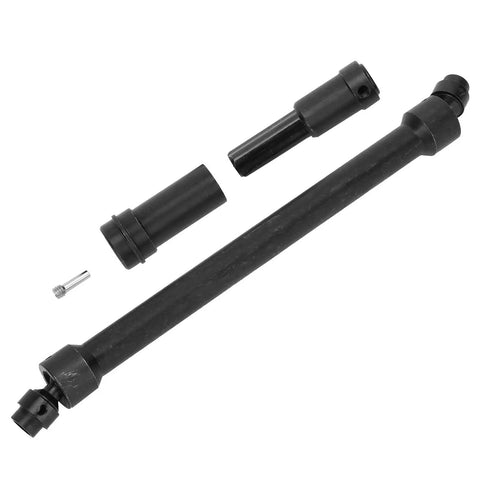 Beefed Up Heavy Duty Hard Steel Front And Rear Transmission Shaft Upgrade Kit for 1/7 scale remote control desert racing cars.