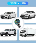 Straight Up Fast Four Port Car Charger Featuring Digital Voltmeter Pd Qc3.0 Usb C Cigarette Lighter Plug Zero Fuss Setup For Iphone Samsung And Android Riders in use with various vehicles.