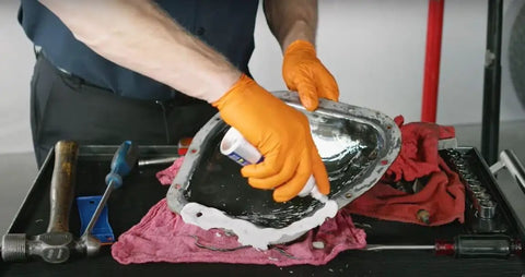 High Octane Low Voc Gasket Remover Featuring Integrated Scrub Brush Punches Through Stubborn Baked On Sealants And Adhesives Quick Acting Grease Monkey Trusted Tool