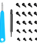 DIY Video Doorbell Screwdriver Kit With Blue Double Ended T6 T15 Bits And 20 Security Screws Replacement Tool For Battery Swaps And Wi Fi Setup Of Doorbell Cameras Great For Quick Home Electronics Repairs