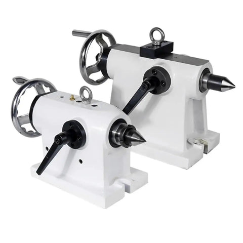 Badass Four Axis Tailstock Indexing Head For Cnc Lathes Crafted From Heavy Duty Cast Iron with smooth manual rotation.