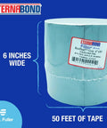 Gray 6 Inch by 50 Foot Roof Seal Repair Tape for RVs and Metal Roofs Ultra Durable Micro Sealant UV Stable Waterproof Airtight