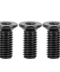 Three hardened steel screws from 10 Piece Hex Bit Screwdriver Set For M365 Electric Scooter Repair With Precision Bits And Hardened Steel Screws