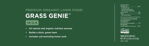 Organic Spring Lawn Fertilizer 10 0 6 32 Lb Bag Covers Up To 5000 Sq Ft Gives Your Lawn A Quick Green Up With Slow Release Nitrogen