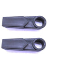 Two heavy duty remote control cable ends for Yamaha outboard engine shift and throttle mounts directly on engine easy install.