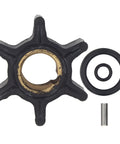 Outboard Water Pump Impeller With Key And O Ring For Johnson Evinrude BRP OMC 8 To 15 HP Two Stroke Motors Replacement 386084 0386084