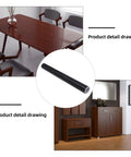 No Sweat Peel And Stick Wallpaper For Kitchen Cabinets, Self Adhesive Vinyl Contact Paper For Countertops shown on a roll with kitchen furniture.