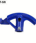 Professional Manual Steel Pipe Bender For Copper Aluminum Metal Tubes, blue pipe bending tool for 5/8 inch tubing.
