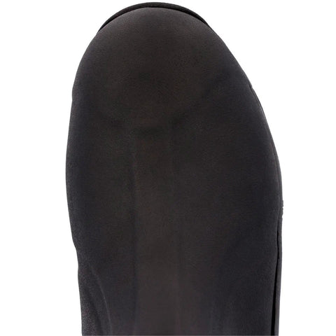 Mens Arctic Sport Tall Boots In Black Size 10 Medium With Cozy Fleece Lining And Thick Neoprene Bootie top view showing soft material.