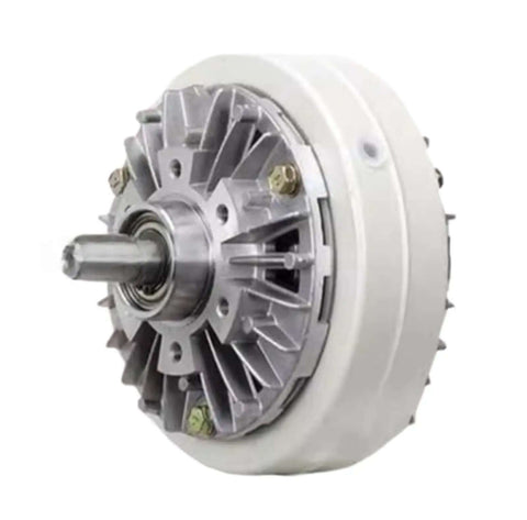 Front view of a Magnetic Powder Clutch And Electromagnetic Brake For Industrial Automation Machinery ZKB 10BN 20BN ZA 10Y1