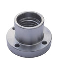Two Inch Steel Faceplate For Wood Lathe With 1 8 TPI Thread, Heavy Duty Mount Plate For Turning Projects, Four Mounting Holes