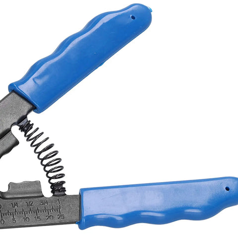 Alloy Steel Wire Stripping Pliers With Built In Crimping Tool And Cutting Mouth Ruler Scale for electricians 0.2mm to 1.25mm