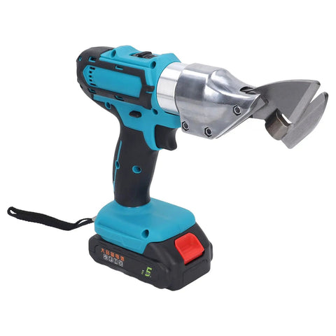 Fafeicy 21V Cordless Electric Metal Shears With Led Light And Variable Speed, lightweight design for easy maneuvering.