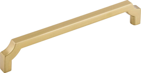 Ellis Collection Davenport Pull 6-5/16 Inch Center To Center Mounting Holes, 6-3/4 Inch Overall Length, Honey Bronze Finish