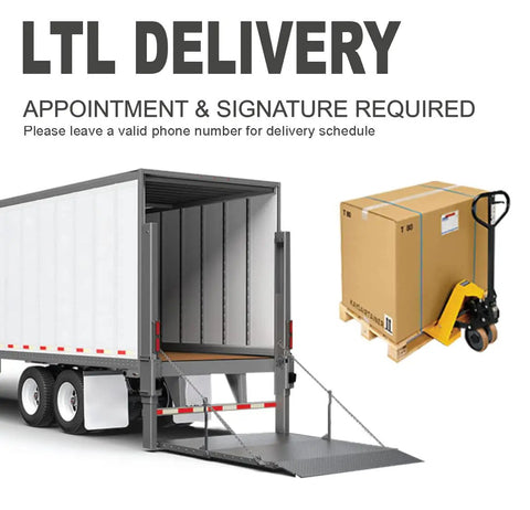 Heavy Duty 3300 Lbs Full Electric Pallet Jack With 7.5 Inch Lift Height And Thick 45 By 27 Inch Forks For Moving Heavy Loads Fast Reliable Lithium Battery Power And Integrated Smart Multi Function Control Handle Made Easy at LTL delivery truck ramp.