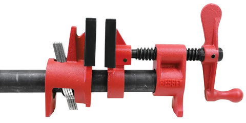 Three Quarter Inch Traditional Pipe Clamps For Woodworking And DIY Projects Incredibly Versatile And Easy To Assemble Workshop Clamp For Carpentry And Home Improvement The Go To Edge Gluing Clamp For Multi Piece Assemblies. 3/4-inch cast iron pipe clamp