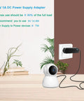 9V DC Power Supply 1A AC Adapter 100 240V Input 50 60Hz 9V Output 1A Max 10W With 4.6Ft Cable powering a small camera