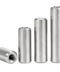 Internal Threaded Dowel Pin Set For Precision Assembly, Blind Locating Pins M6x12x30mm, 304 Stainless Steel, 2 Pieces