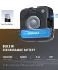 Entry Level Magnetic LED Camera Light with 96 LED Bi Color Panel showing built-in 2000mAh rechargeable battery feature