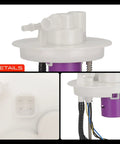 Rock Solid Electric Fuel Pump Module Assembly Compatible With Honda Civic 2012 To 2015 1.8L R18Z1 Engine California Emission top view.